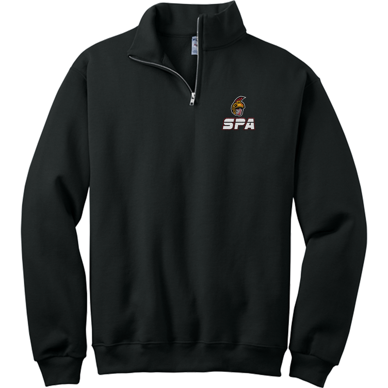 Seacoast Spartans (SPA) NuBlend 1/4-Zip Cadet Collar Sweatshirt