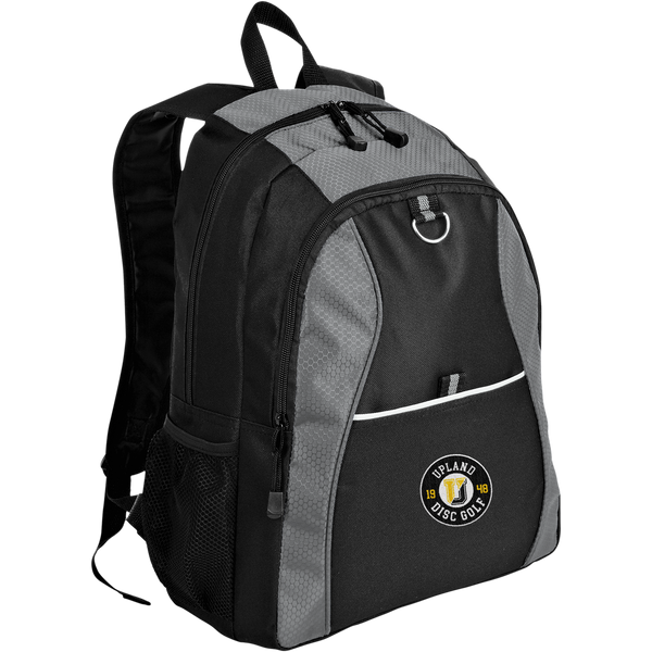 Upland Disc Golf Contrast Honeycomb Backpack