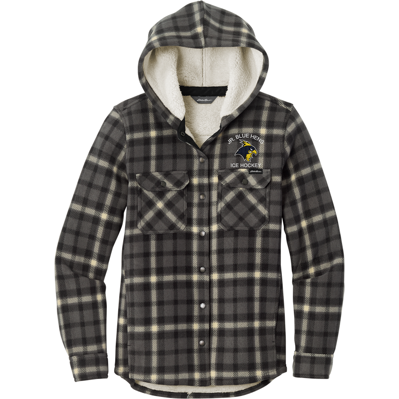 Delaware Jr. Blue Hens Eddie Bauer Ladies Woodland Shirt Jac