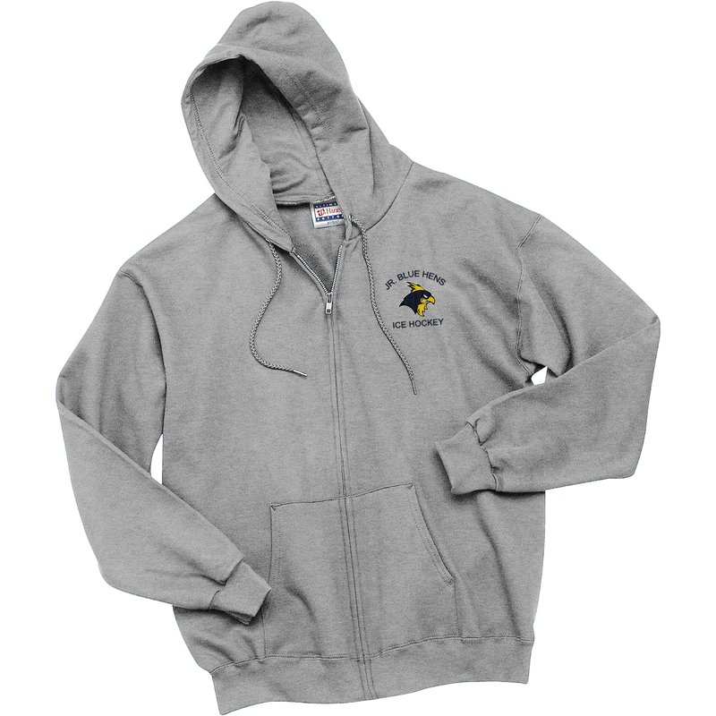 Delaware Jr. Blue Hens Ultimate Cotton - Full-Zip Hooded Sweatshirt