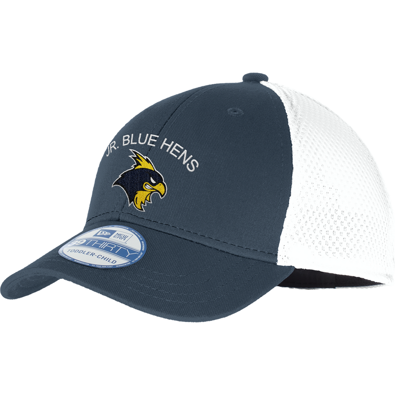 Delaware Jr. Blue Hens New Era Youth Stretch Mesh Cap