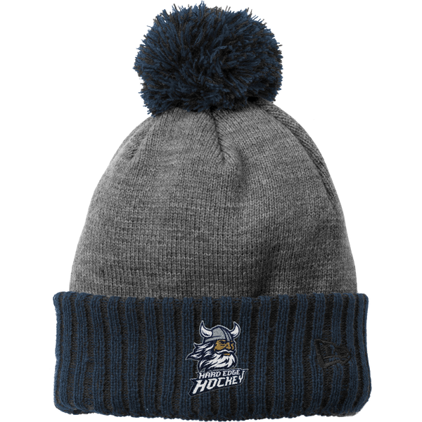 Hard Edge Hockey New Era Colorblock Cuffed Beanie
