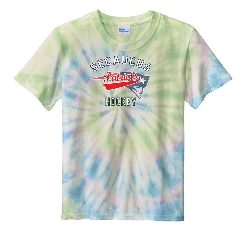 Secaucus Patriots Youth Tie-Dye Tee