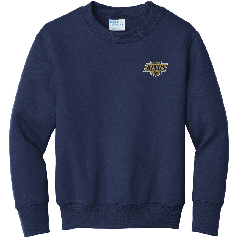 Skylands Kings Youth Core Fleece Crewneck Sweatshirt