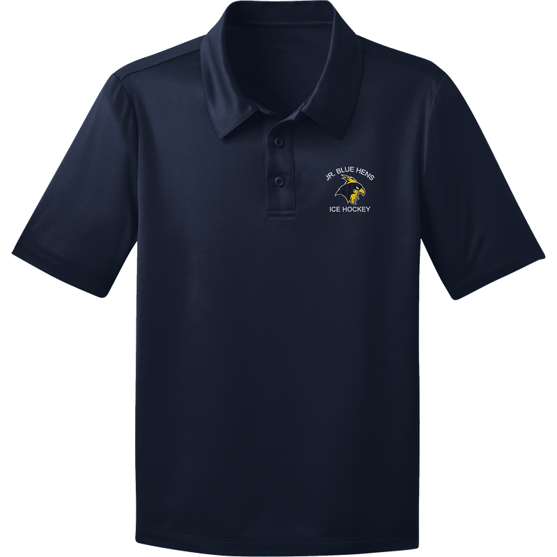 Delaware Jr. Blue Hens Youth Silk Touch Performance Polo
