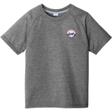 GAP Hockey Youth PosiCharge Tri-Blend Wicking Raglan Tee